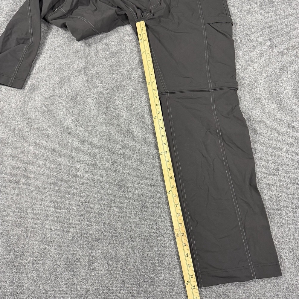 Kuhl Kliffside Convertible Cargo Pants Womens Size 14 Dark Gray Outdoors Hiking - Picture 8 of 9